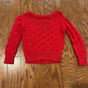 Little Sleepies PLAY red sweater. So soft. EUC. Size 2T.